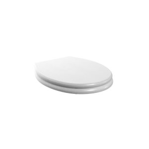 Avari Almagro Soft Close Toilet Seat Satin White Ash