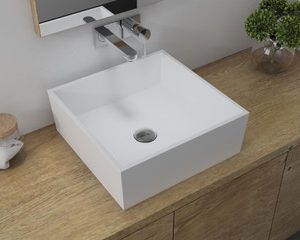 Avari Alta Square Resin Basin 426mm