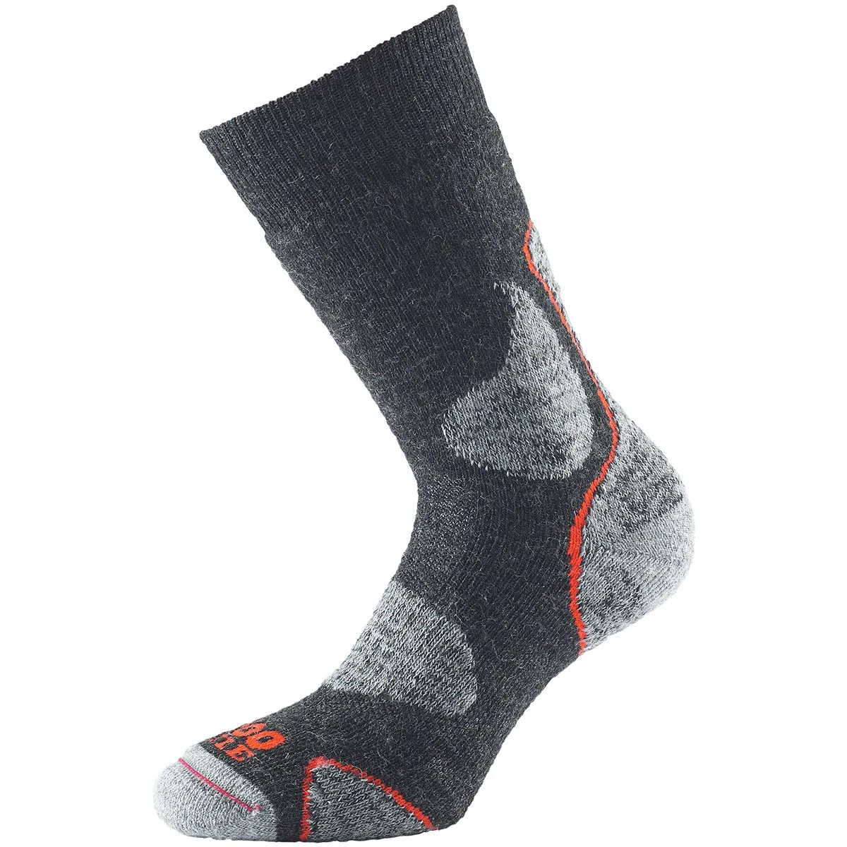 1000 Mile 3 Season Walk Sock Charcoal