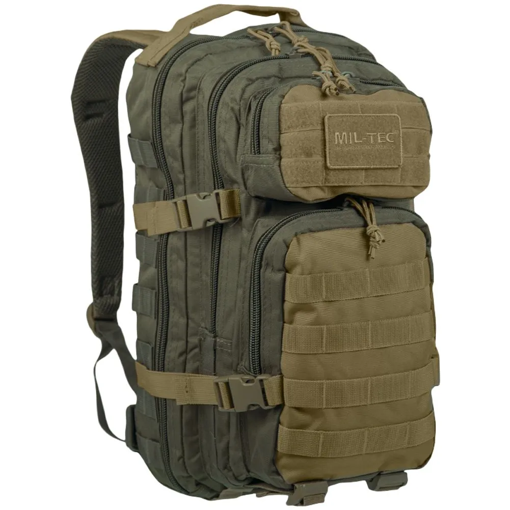 Mil-Tec US Assault Pack Small Ranger Green/Coyote