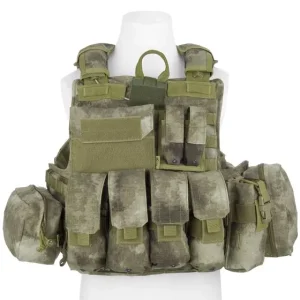Flyye Force Recon Vest with Pouch Set ver. Mar A-TACS AU
